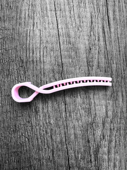 Croc Plastik Saç Pensi 2 x 10lu - Profesyonel - Kuaför tipi, Ergonomik, Pratik - Resim 6