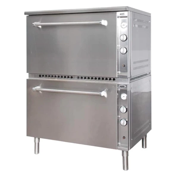 Öztiryakiler İki Katlı Fırın, Gazlı, Elektrikli, 120x90x154 Cm ürün görseli