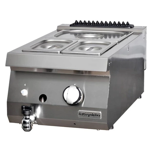 Öztiryakiler Yeni 700 Set Üstü Bain Marie Gazlı 40x70x30-gn  Obg 4070 ürün görseli