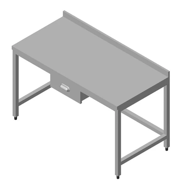 Öztiryakiler Çalışma Tezgahı Taban Rafsız Tek Çekmeceli Sırtlı 140x70 Cm ürün görseli