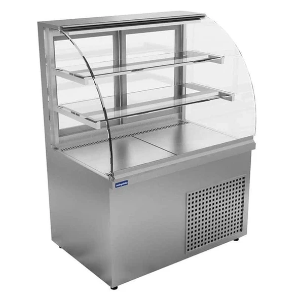 Öztiryakiler Bombe Camlı Sıcak Teşhir Dolabı, 240 Lt, 100x70x135 Cm ürün görseli