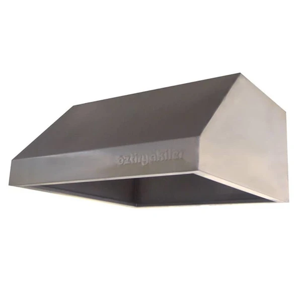 Öztiryakiler Filtresiz Duvar Tipi Davlumbaz, 120x120 Cm