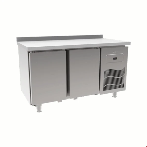 İnoksan Sbp146 - Polietilen Tablalı 2 Kapılı Tezgah Tipi Buzdolabı ürün görseli