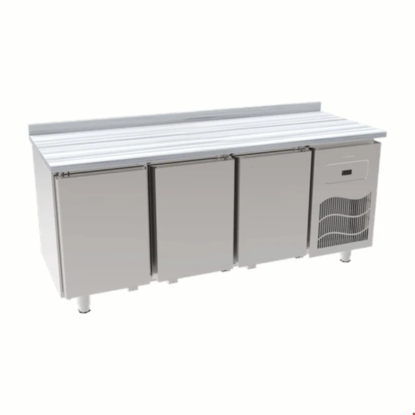 İnoksan Sbm196rs - Mermer Tablalı 3 Kapılı Tezgah Tipi Buzdolabı