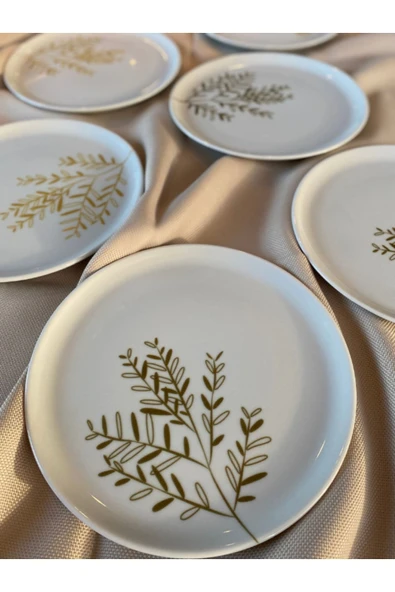 Porland 242906 Enif 6'lı Pasta Takımı - 1