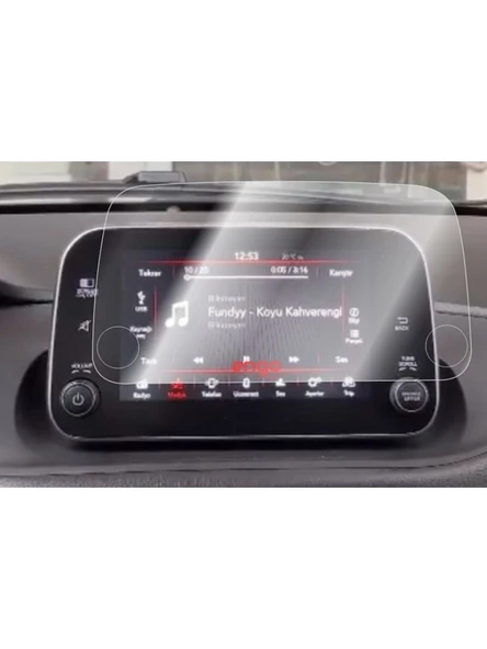 Fiat Egea Uyumlu 7 inç Multimedya Navigasyon Ekran Koruyucu