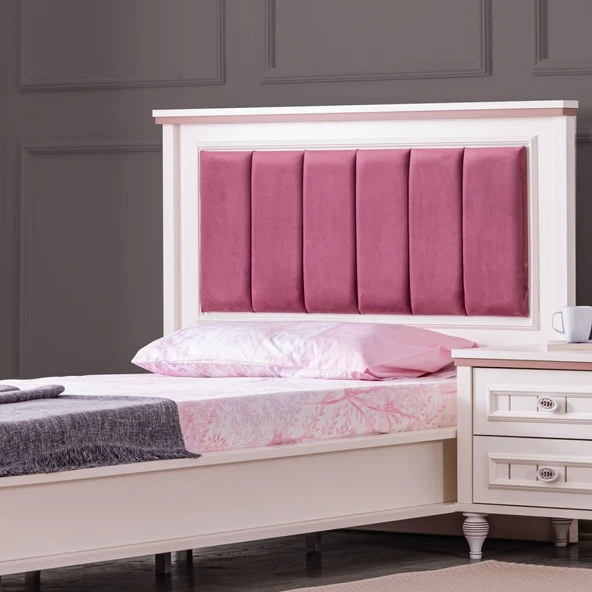 Ezgi Genç Odası - 3 Kapılı Dolap, Karyola, Komodin - Resim 4