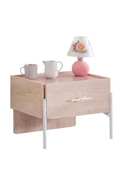 Rosetta Genç Odası - 3 Kapılı Dolap, Karyola, Komodin, Masa, Şifonyer, Kitaplık - Resim 5