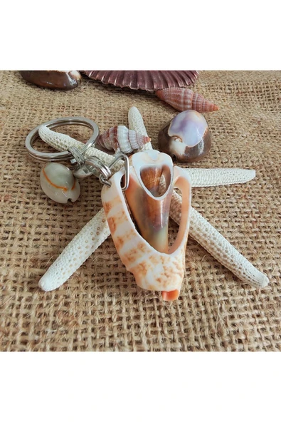 AtaRoots Deniz Kabuğu Anahtarlık - 12450 - 2