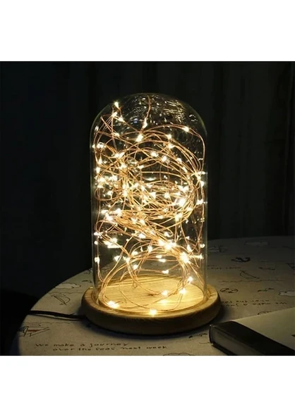 2 Adet 10 Metre Pilli Peri Led, Dekor Işık (Günışığı) - Resim 2