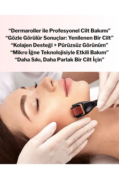 Dermaroller 0.5 Mm – Titanyum Iğneli Cilt Yenileyici Roller - 3