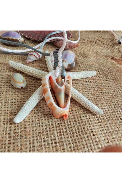 AtaRoots Deniz Kabuğu Kolye - 12445 - 3