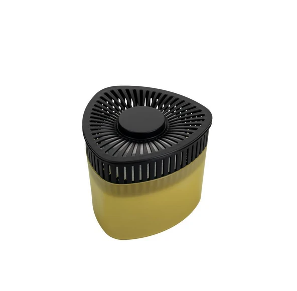 Sarı, Limon Kokulu Üçgen Nem Alıcı Aparat - Koku ve Rutubet Giderici 500Gr - Resim 6