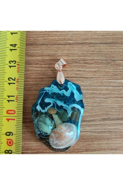 AtaRoots Epoksi Kolye Ucu 12516 - Resim 3