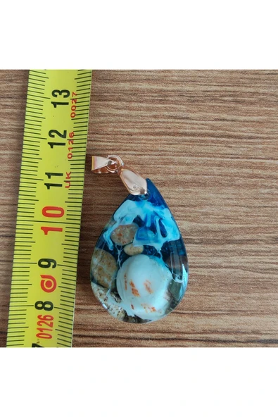 AtaRoots Epoksi Kolye Ucu 12523 - Resim 3