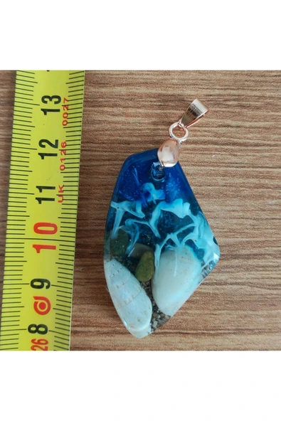 AtaRoots Epoksi Kolye Ucu 12526 - Resim 3