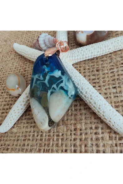 AtaRoots Epoksi Kolye Ucu 12526 - Resim 2