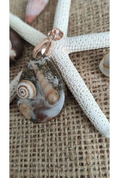 AtaRoots Epoksi Kolye Ucu - 12417 - Resim 2