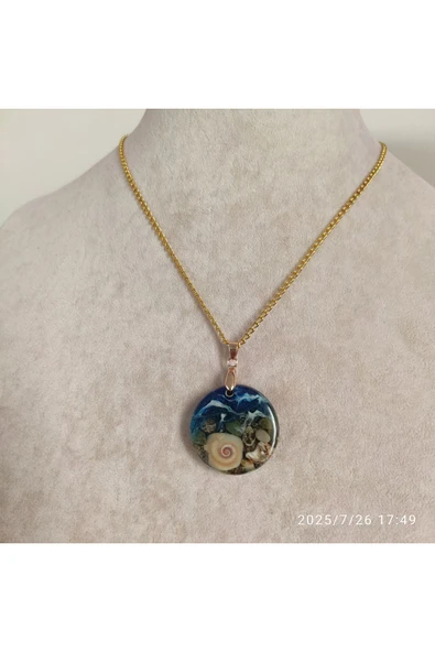 AtaRoots Epoksi Kolye Ucu - 12418 ürün görseli