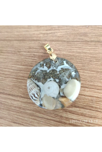 AtaRoots Epoksi Kolye Ucu - 12439 - Resim 2