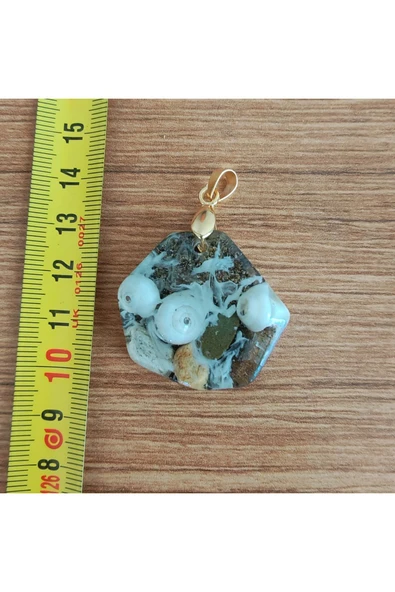 AtaRoots Epoksi Kolye Ucu -12498 - Resim 3