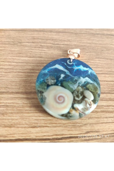 AtaRoots Epoksi Kolye Ucu - 12418 - Resim 2