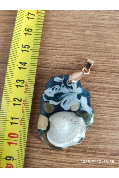 AtaRoots Epoksi Kolye Ucu - 12433 - Resim 3