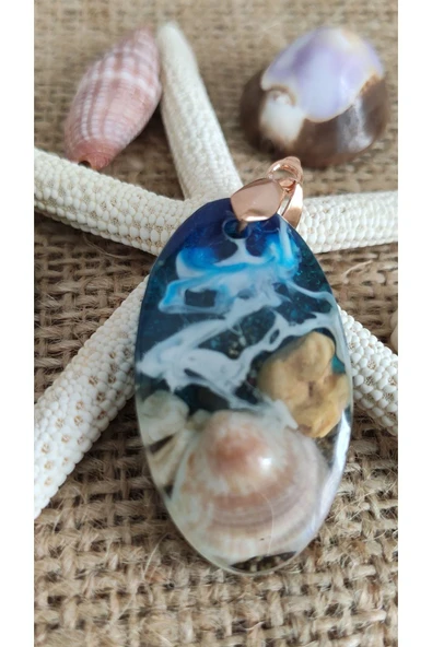 AtaRoots Epoksi Kolye Ucu - 12425 - Resim 2