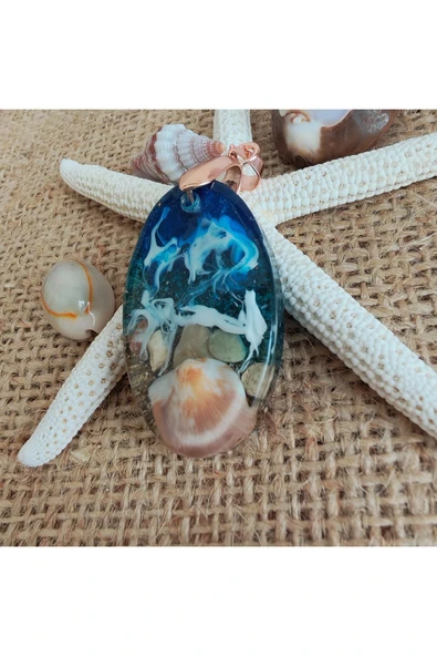 AtaRoots Epoksi Kolye Ucu 12522 - Resim 2