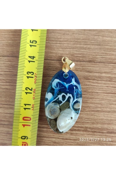 AtaRoots Epoksi Kolye Ucu - 12443 - Resim 3