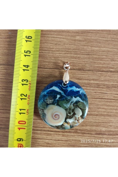 AtaRoots Epoksi Kolye Ucu - 12418 - Resim 3