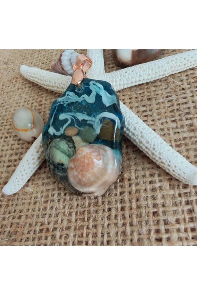 AtaRoots Epoksi Kolye Ucu 12516 - Resim 2