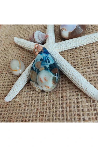 AtaRoots Epoksi Kolye Ucu 12523 - Resim 2