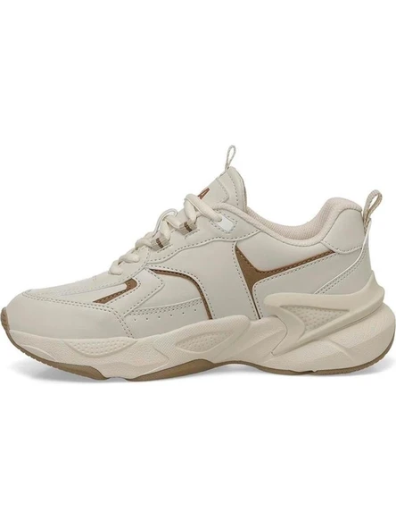 U.S.POLO ASSN ISABELLA 5PR BEJ COMFORT CASUAL ANATOMİK SPOR AYAKKABI - Resim 4