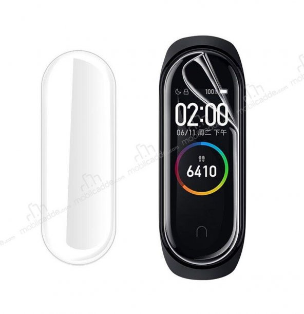 ECR Mi Band 5  HD-ŞEFFAF Gerçek Kırılmayan Nano Ekran Koruyucu (2 Adet) - 3