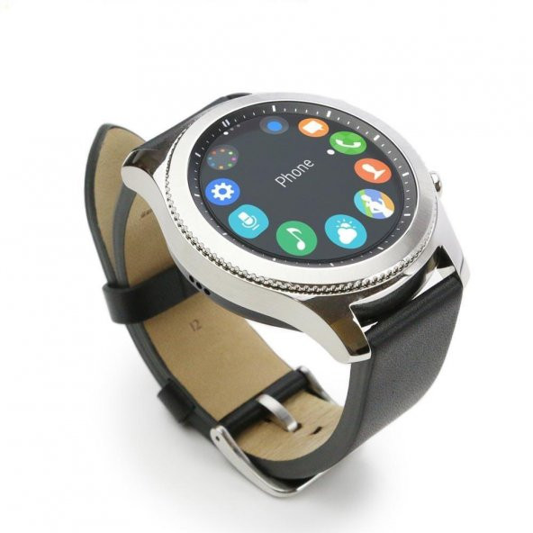 ECR Samsung Gear S3 Classic MAT Gerçek Kırılmayan Nano Ekran Koruyucu (2 Adet) - 3