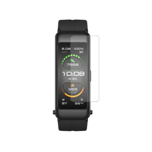 ECR Huawei Band 6 HD-ŞEFFAF Gerçek Kırılmayan Nano Ekran Koruyucu (2 Adet) - 2