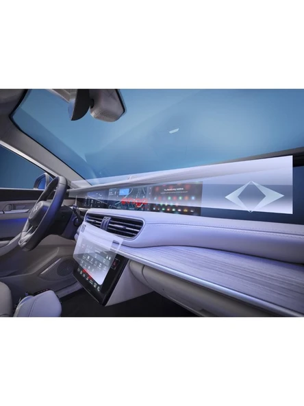 Togg T10X Ekran Koruyucu Digitlal Gösterge Bilgi ve Kumanda Ekranı Şeffaf