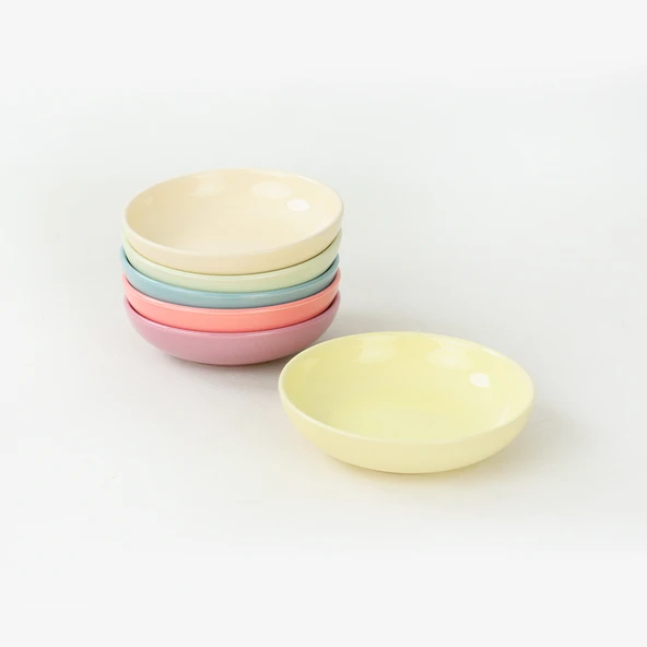 Keramika Rainbow Soft Halka Çerezlik/Sosluk 13 Cm 6 Adet 110/550 - 8