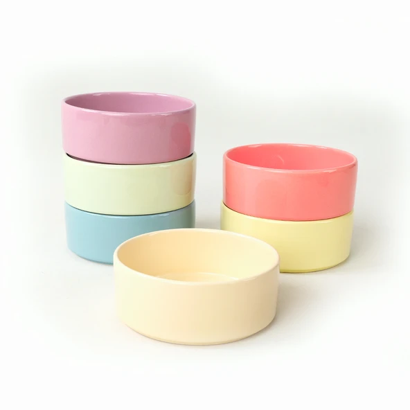 Keramika Rainbow Soft Stackable Çorba Kasesi 14 Cm 6 Adet 110/550 - 2