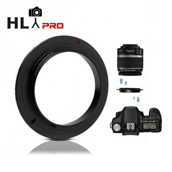 Hlypro Canon 52MM Ters Makro Adaptör