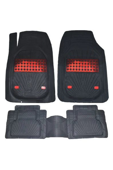 Gold Oto Aksesuar Renault Megane 1 St Wagon 3d Negro Cusco Kırmızı Oto Paspas ürün görseli