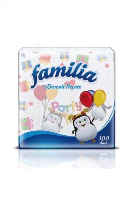 Desenli Peçete 100lü - Pompomgiller