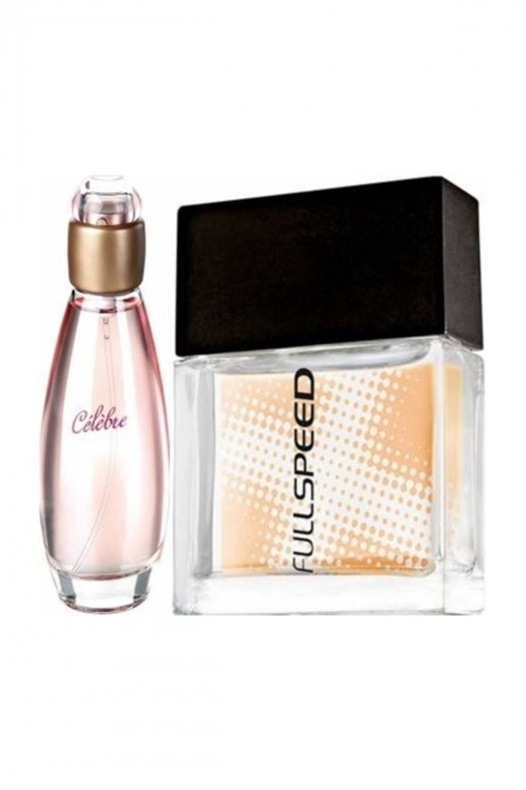 Celebre 50 Ml Bayan Edt+ Fullspeed Erkek edt 30 ml.