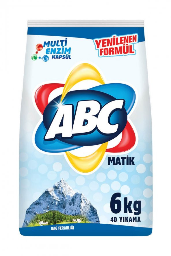 Matik Çamaşır Deterjanı Dağ Esintisi 6 kg