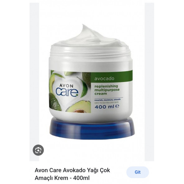 Care Avokado Özlü Çok Amaçlı Krem - 400ml