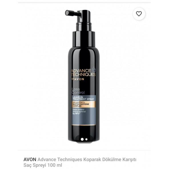 Advance Techniques Koparak Dökülme Karşıtı Saç Spreyi 100 ml