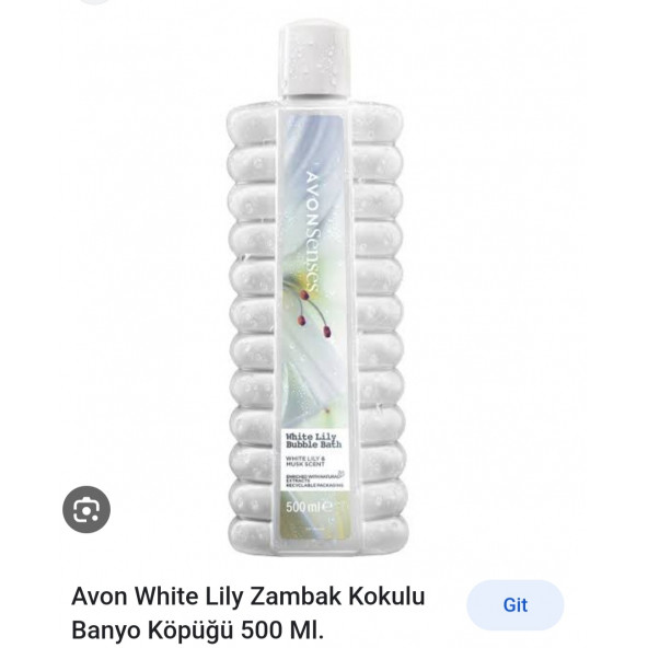 White Lily Zambak Banyo Köpüğü 500 ml 5050136082024