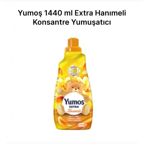 Extra Çamaşır Yumuşatıcısı Hanımeli 1440 ml