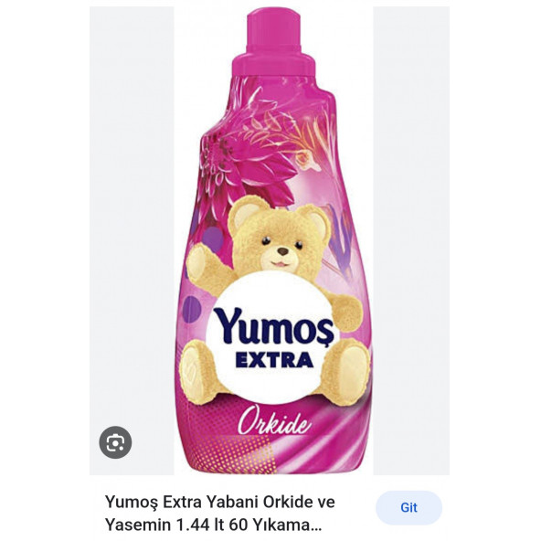 Extra Konsantre Yumuşatıcı Yabani Orkide & Yasemin 1440 ml - 60 Yıkama